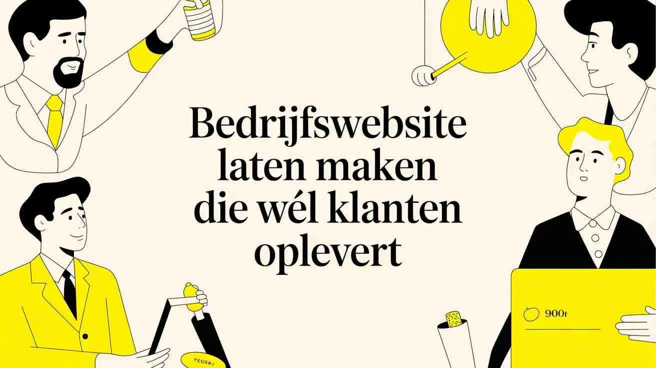 Bedrijfswebsite laten maken die wél klanten oplevert