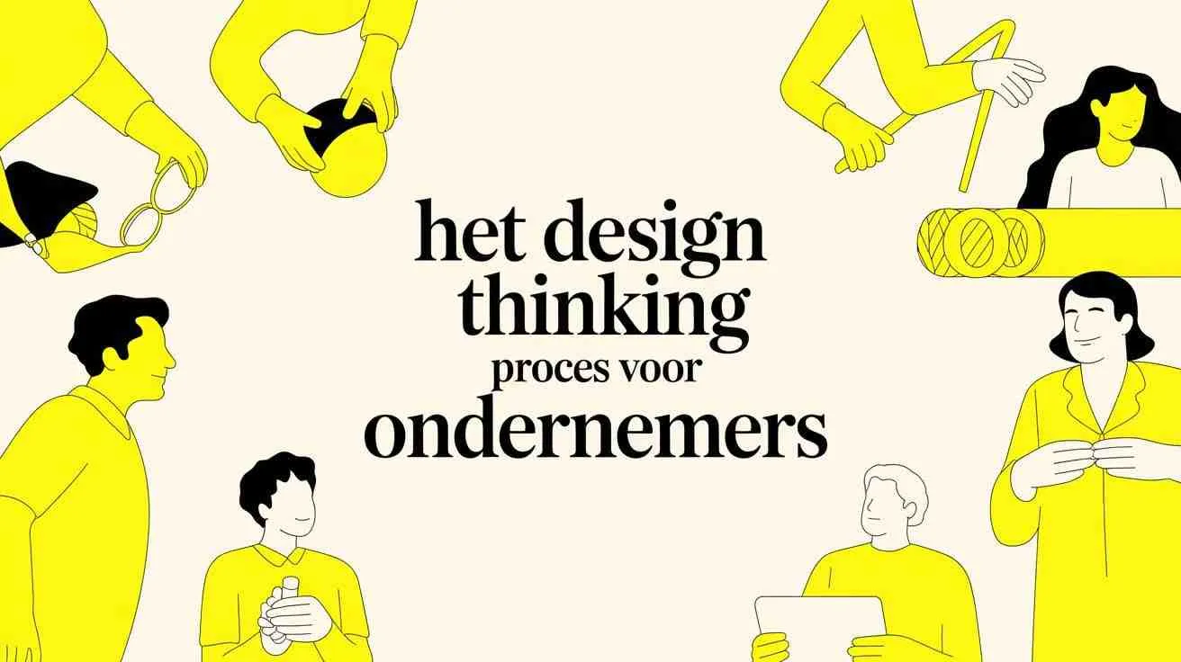 Het design thinking proces: Van vaag idee naar concrete winst