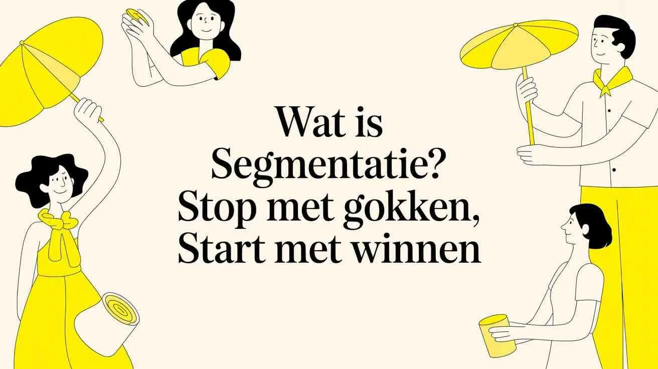 Wat is segmentatie? Stop met gokken, start met winnen
