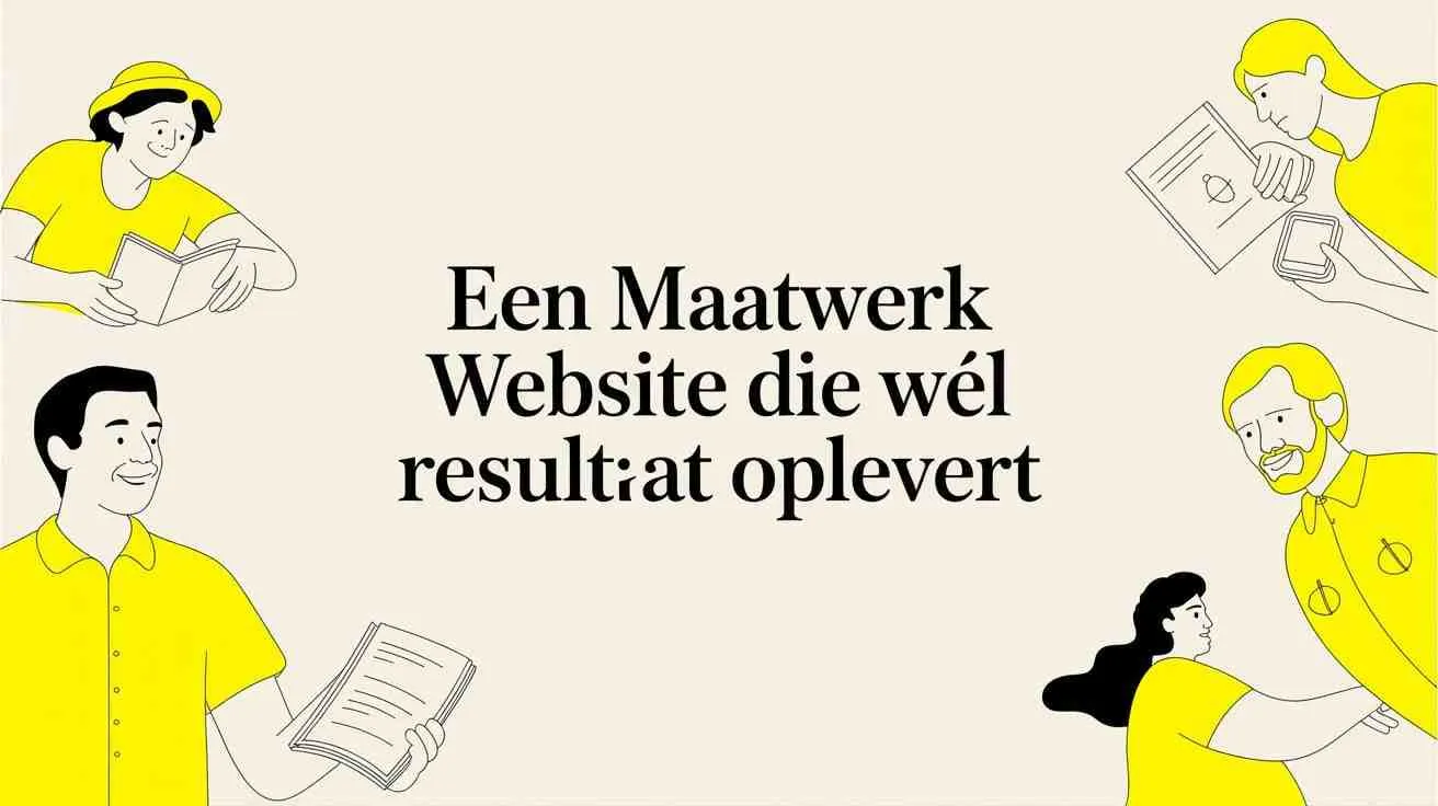 Een maatwerk website die wél resultaat oplevert