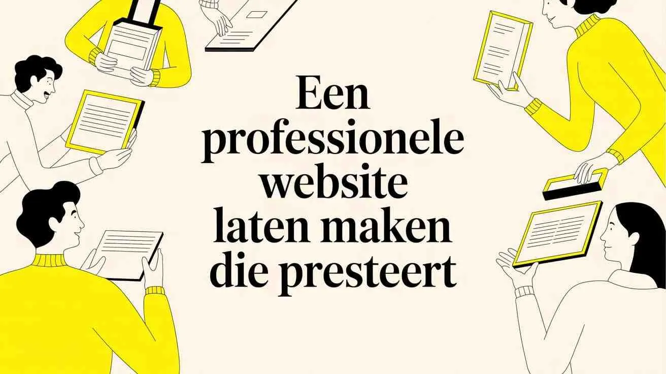 Een professionele website laten maken die écht klanten oplevert