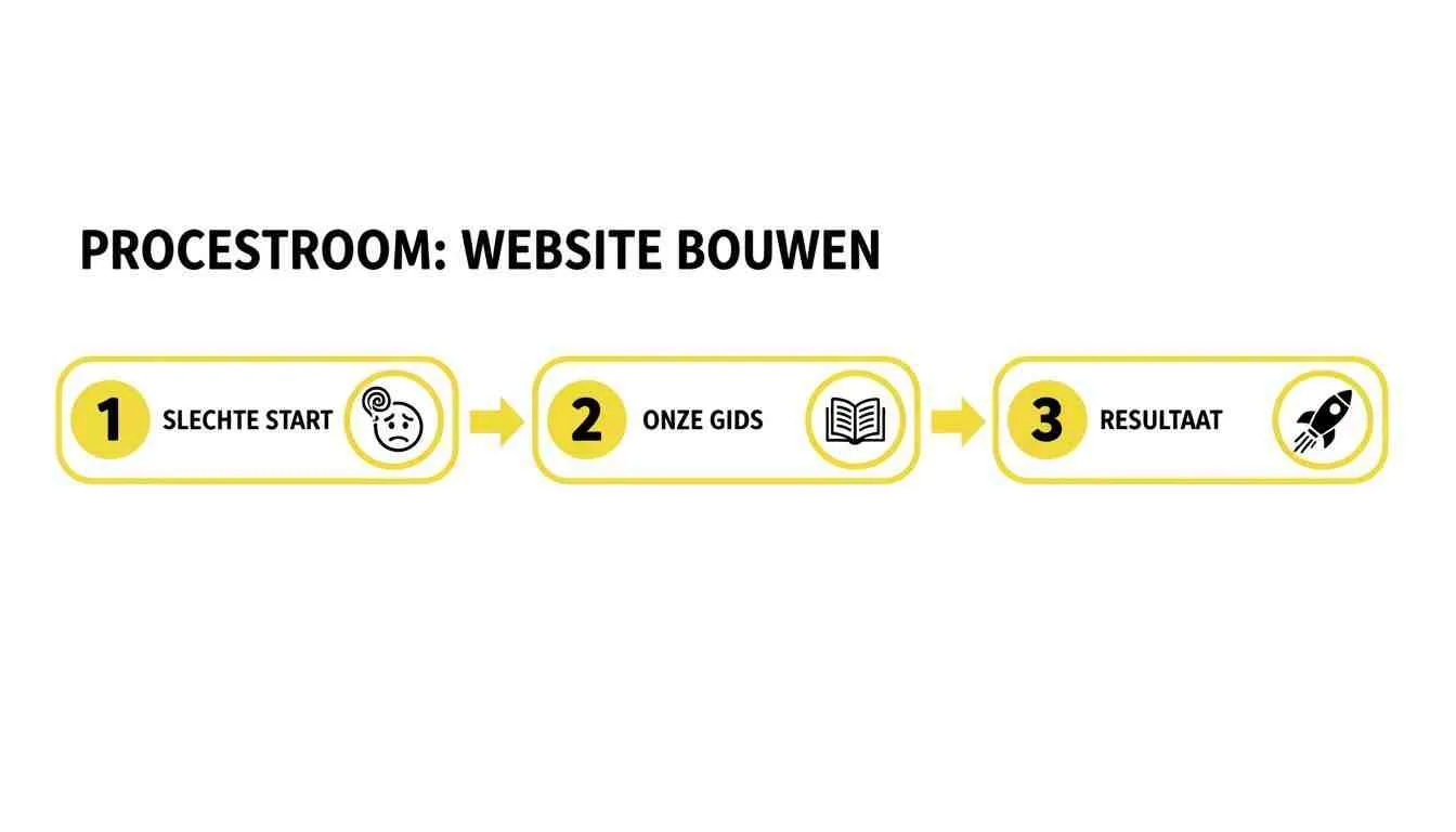 Beschrijving van het proces van website bouwen: van een slechte start tot een succesvol resultaat met een gids.
