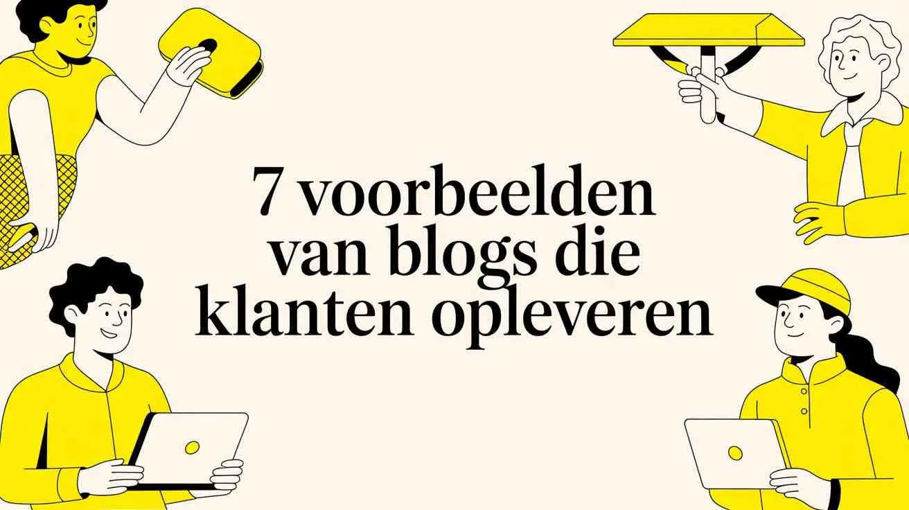 7 voorbeelden van blogs die klanten opleveren
