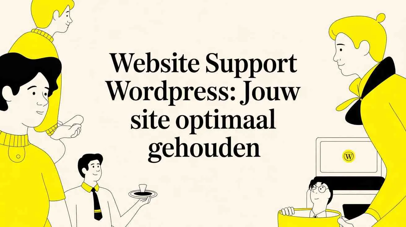 Website Support WordPress: Jouw Site Optimaal Gehouden
