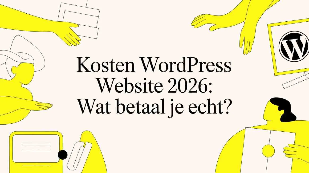 Kosten WordPress website 2026: Wat betaal je echt?