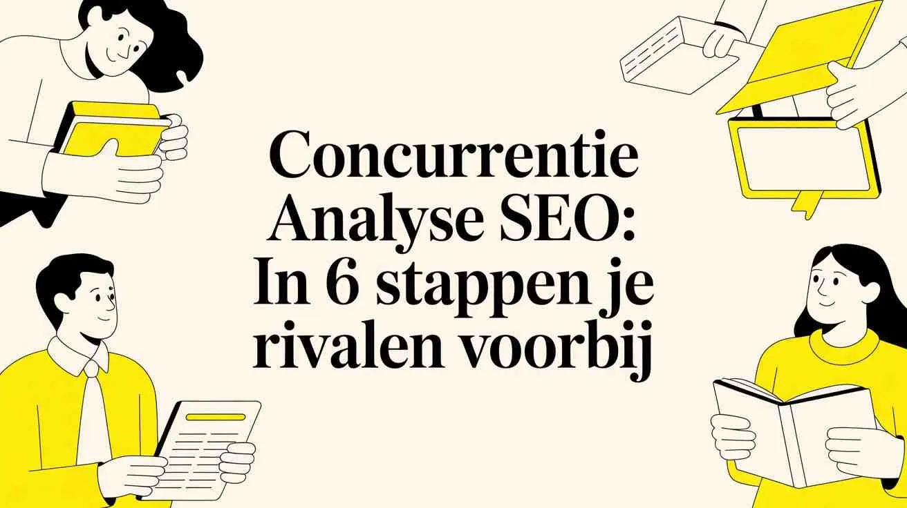 Concurrentie analyse SEO: In 6 stappen je rivalen voorbij
