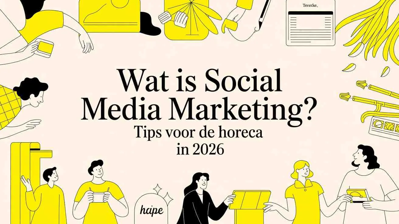 Wat is social media marketing? Tips voor de horeca in 2026