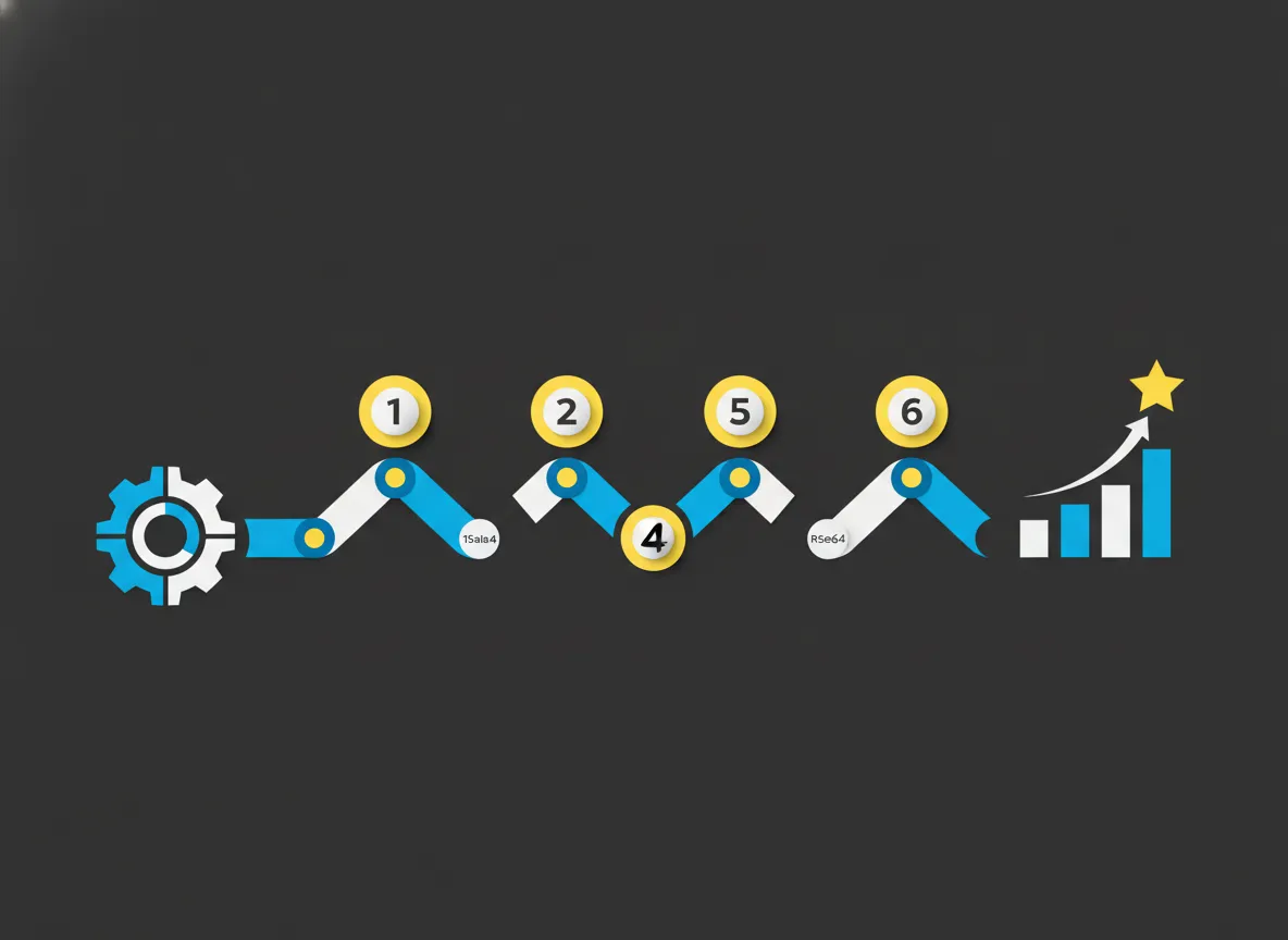 Stappenplan in zes stappen van technische basis naar meetbare resultaten voor SEO en GEO