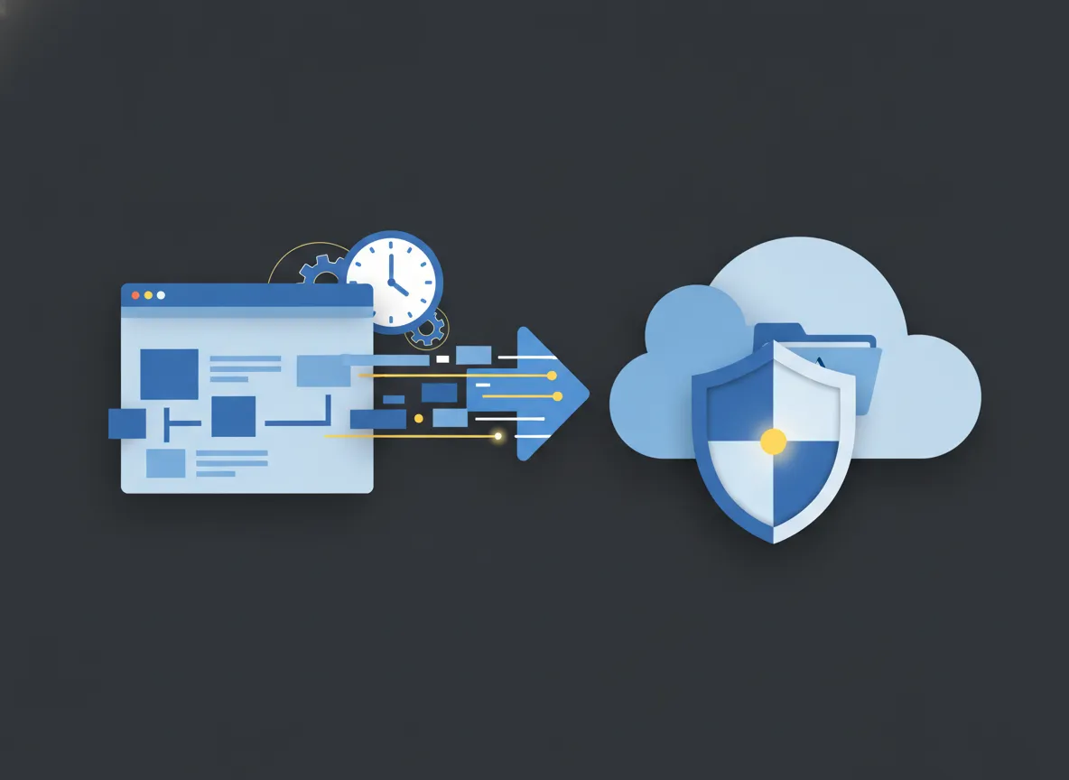 Dagelijkse automatische backups van een WordPress-site naar cloudopslag